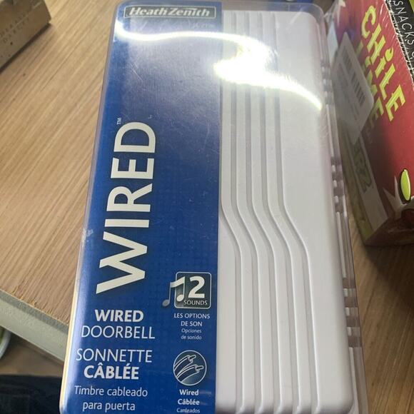 Part SL-2796-03,Heathco Llc,White Molded Cover, Wired Chime, Basic Style, Horizo - Picture 1 of 3